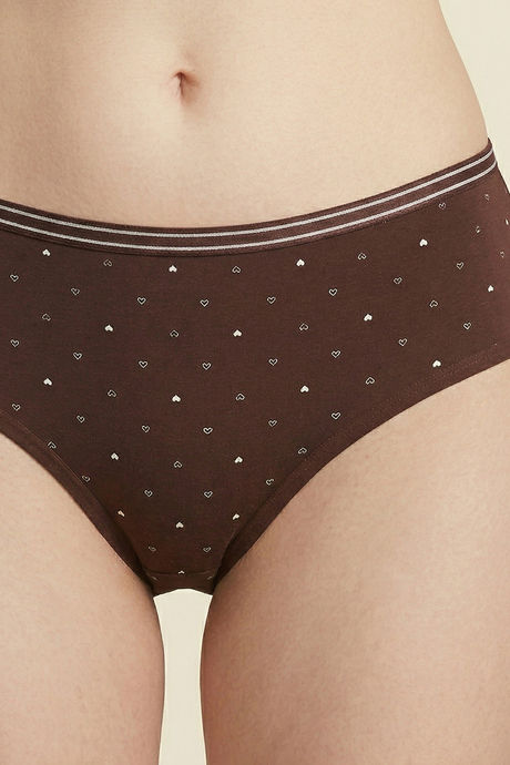 Zivame Regular Rise Full Coverage Hipster Panty (Pack of 3) - Multicolor — image 9